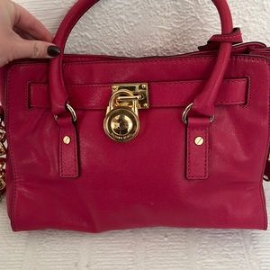 Pink Michael Kors purse